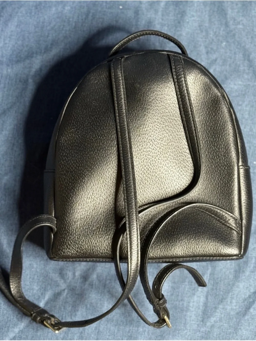 Kate Spade New York Grove Street Sammi Black Leather mini backpack
